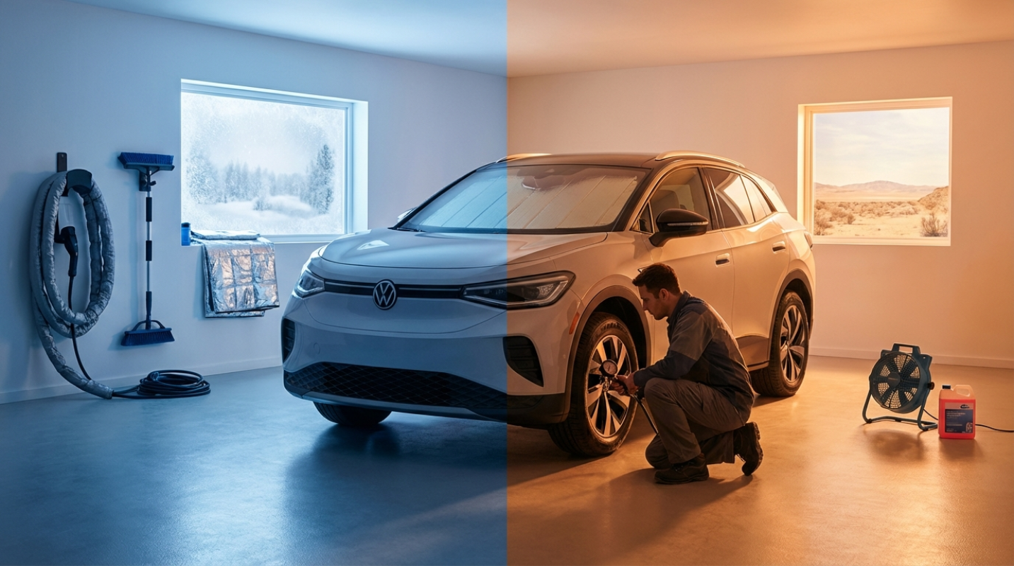 Preparing An Electric Vehicle For Extreme Heat And Cold Conditions